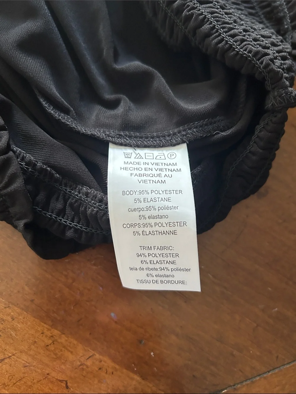 Michael Kors Black Short-Sleeve Tunic with Smocked Hem EUC. XL